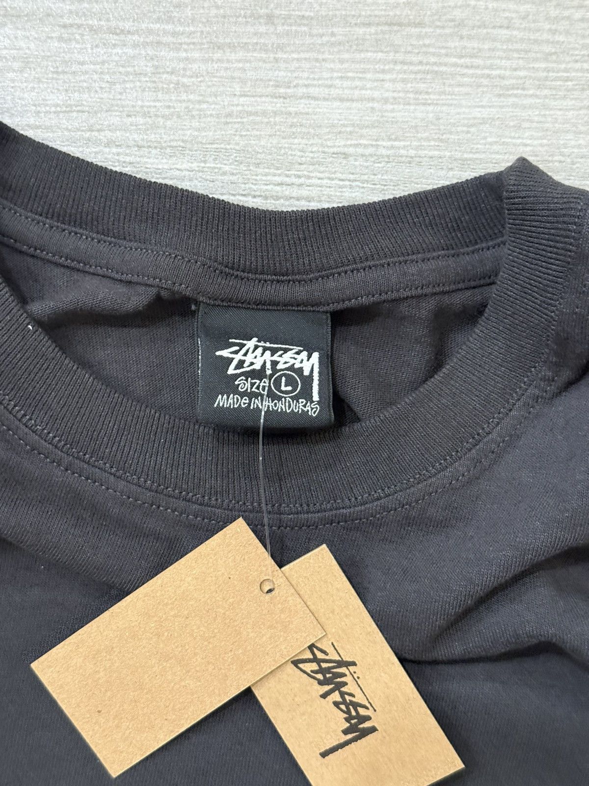 Stussy Stussy Heal The Bay 40 Pigment Dyed Faded Black Tee Sz Large Size US L / EU 52-54 / 3 - 5 Thumbnail