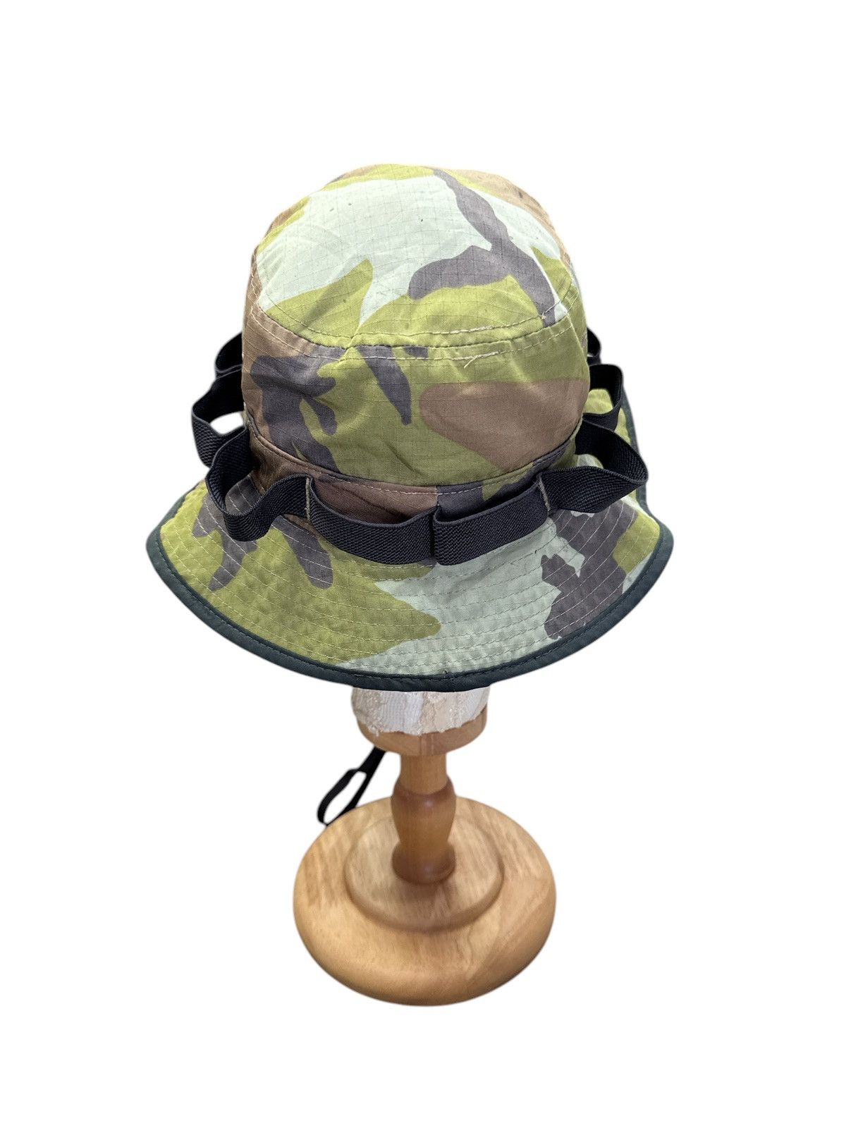 Nike × Vintage VINTAGE Y2K NIKE CAMOUFLAGE PATTERN BUCKET HAT SIZE 58cm Size ONE SIZE - 3 Thumbnail