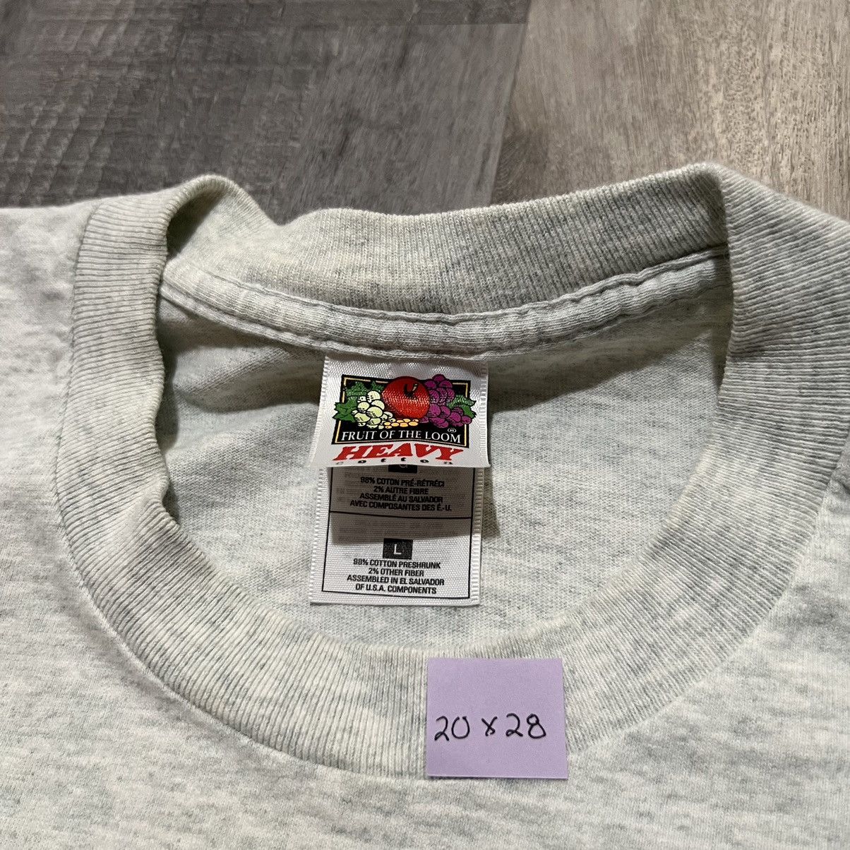 Fruit Of The Loom × Vintage VTG Helms Aero Service Grey New York Aviation Pilot T Shirt Size US L / EU 52-54 / 3 - 4 Thumbnail