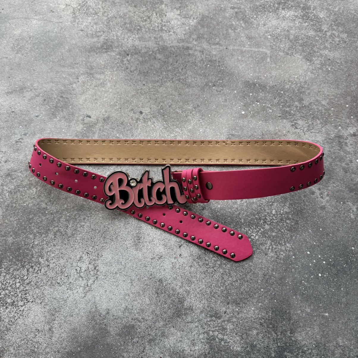Hysteric Glamour Amazing Y2K BB Simon Style Faux Leather Belt Size ONE SIZE - 3 Thumbnail