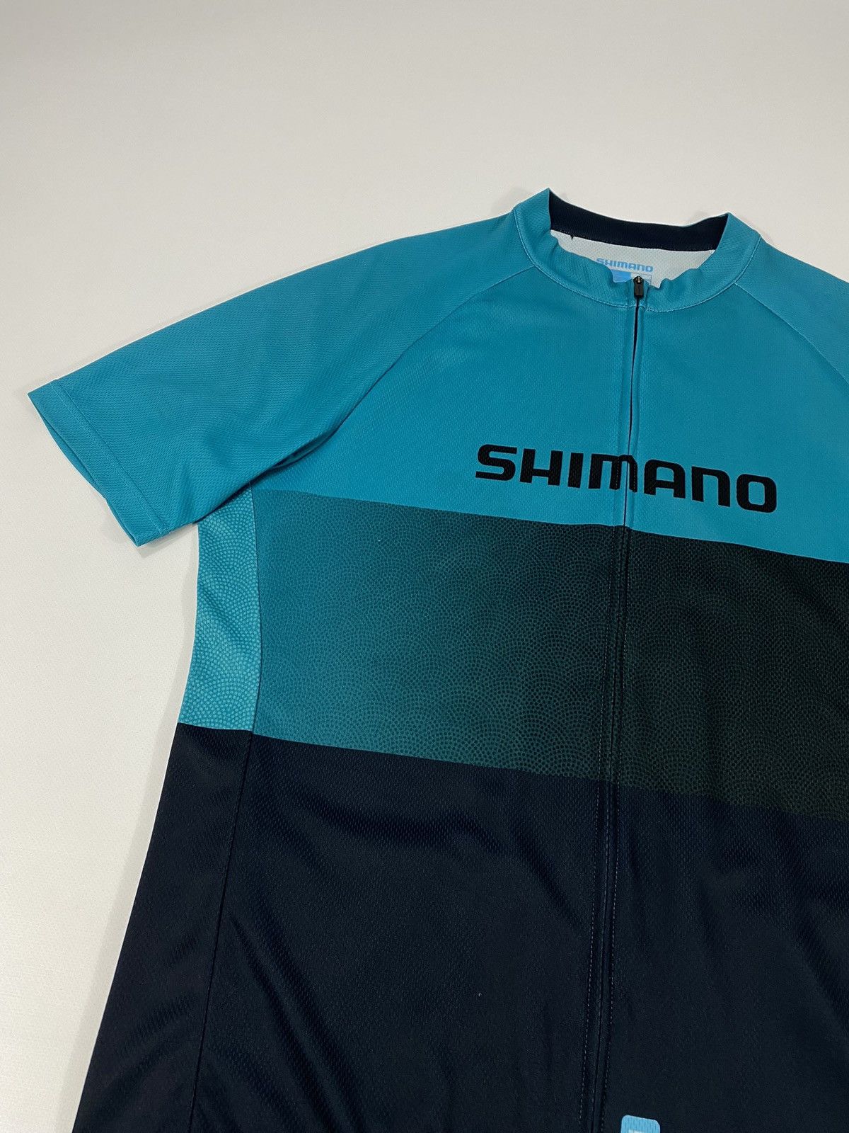 Other Shimano Cycling Biker Sport Jersey Teal Black Size US XL / EU 56 / 4 - 4 Thumbnail