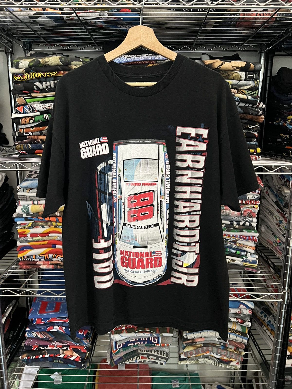 NASCAR 2000s Dale Earnhardt Jr National Guard 88 Size US XL / EU 56 / 4 - 1 Thumbnail
