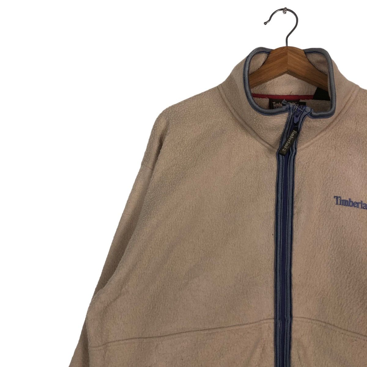 Japanese Brand 🔥Vintage Bomber Fleece Jacket Timberland Size US M / EU 48-50 / 2 - 7 Thumbnail