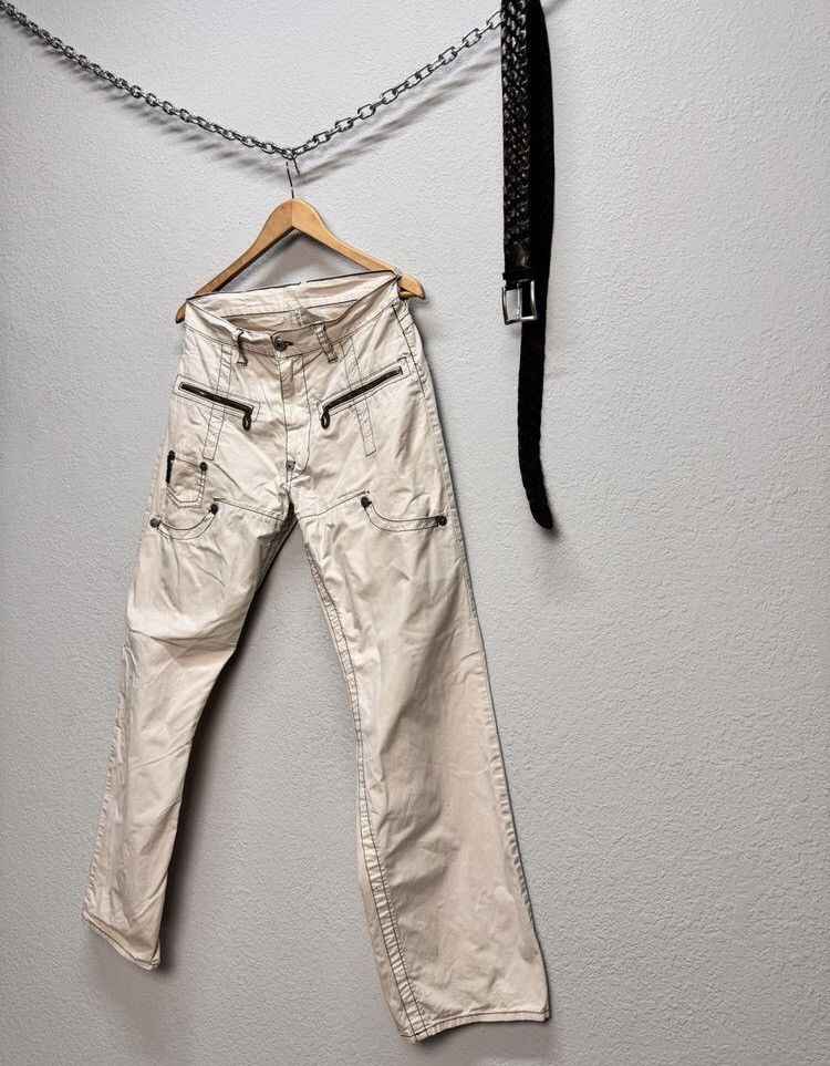 Japanese Brand Michiko Koshino Style G Star Raw Bondage Cargo Pants Vintage Size US 31 - 6 Thumbnail
