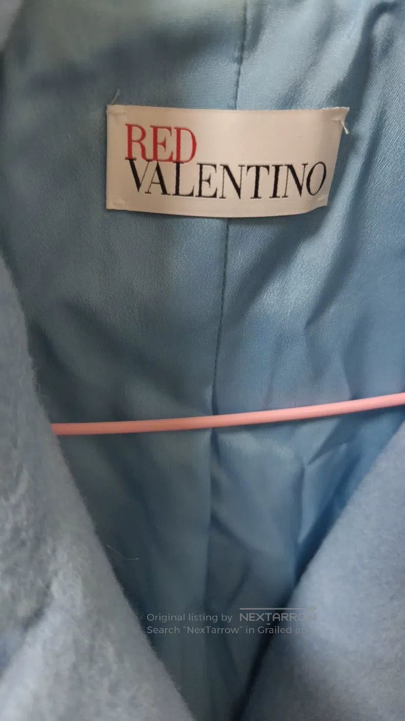 Valentino Valentino Blue woolen coat Size XS / US 0-2 / IT 36-38 - 4 Thumbnail