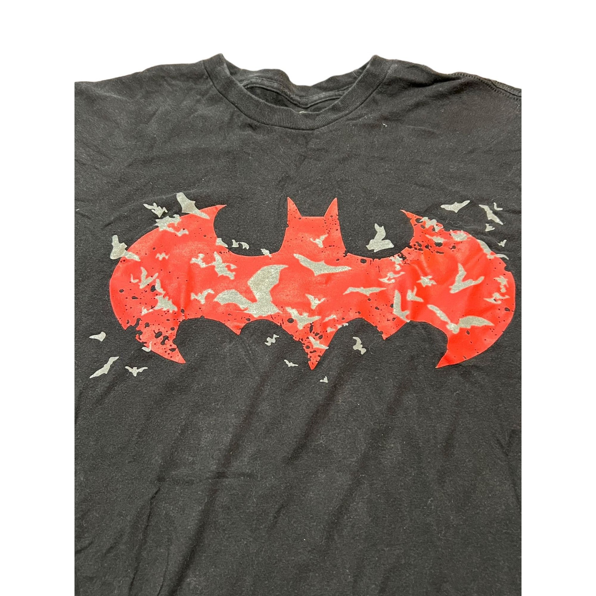 Other Batman Black Shirt Short Sleeves Red Bat Graphic on Front 10 Size US L / EU 52-54 / 3 - 2 Thumbnail