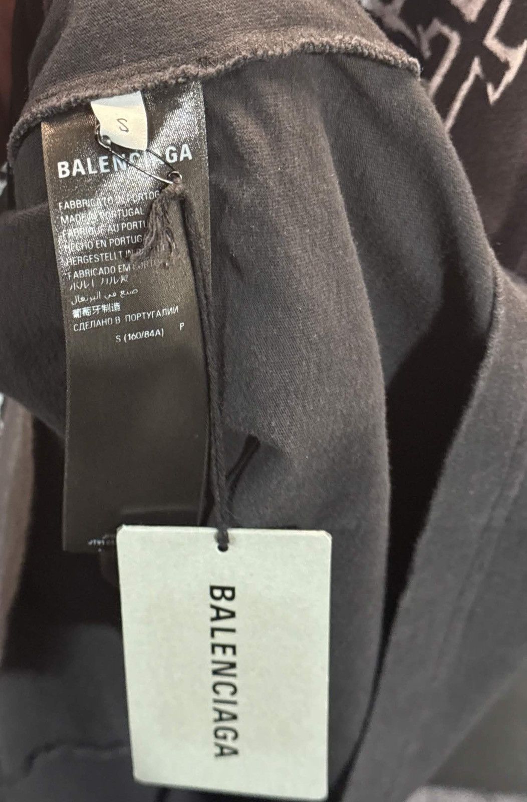 Balenciaga Metal Graffiti Balenciaga T-Shirt Size US S / EU 44-46 / 1 - 5 Thumbnail