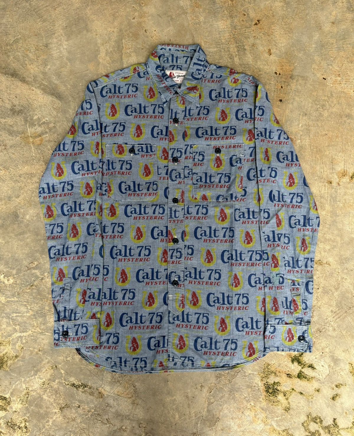 Hysteric Glamour Hysteric Glamour Full Print Shirt Size US M / EU 48-50 / 2 - 1 Thumbnail