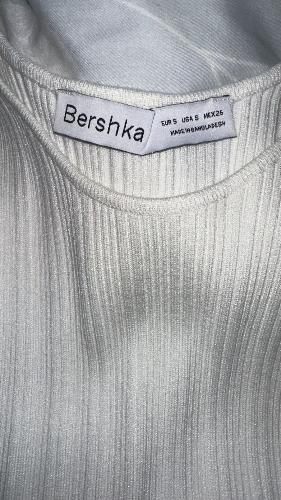 Bershka White summer dress Size S / US 4 / IT 40 - 3 Thumbnail