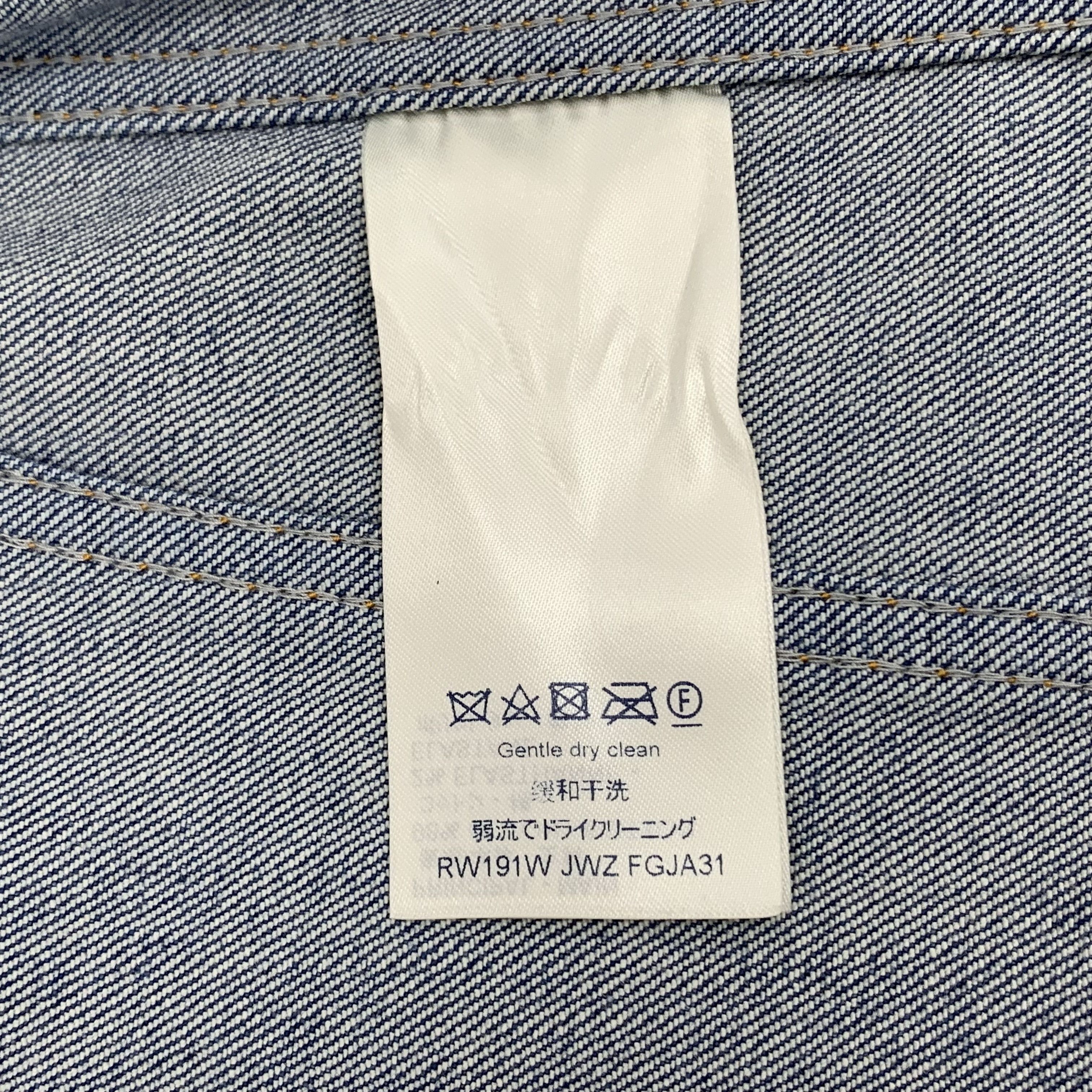 Louis Vuitton Louis Vuitton Jacket Paneled Denim Cotton Blue (Size XXS) Size XXS / US 00 / IT 34 - 4 Thumbnail