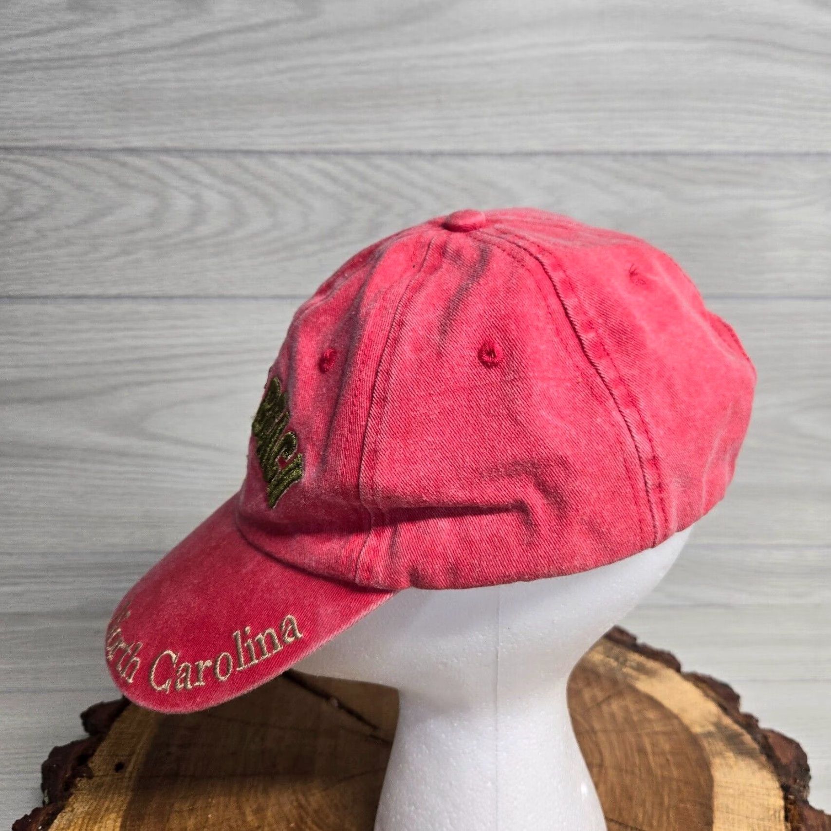 Vintage Vintage Sunset Beach North Carolina Red Cap Baseball Hat Unisex Adult Adjustable Cotton Size ONE SIZE - 2 Thumbnail