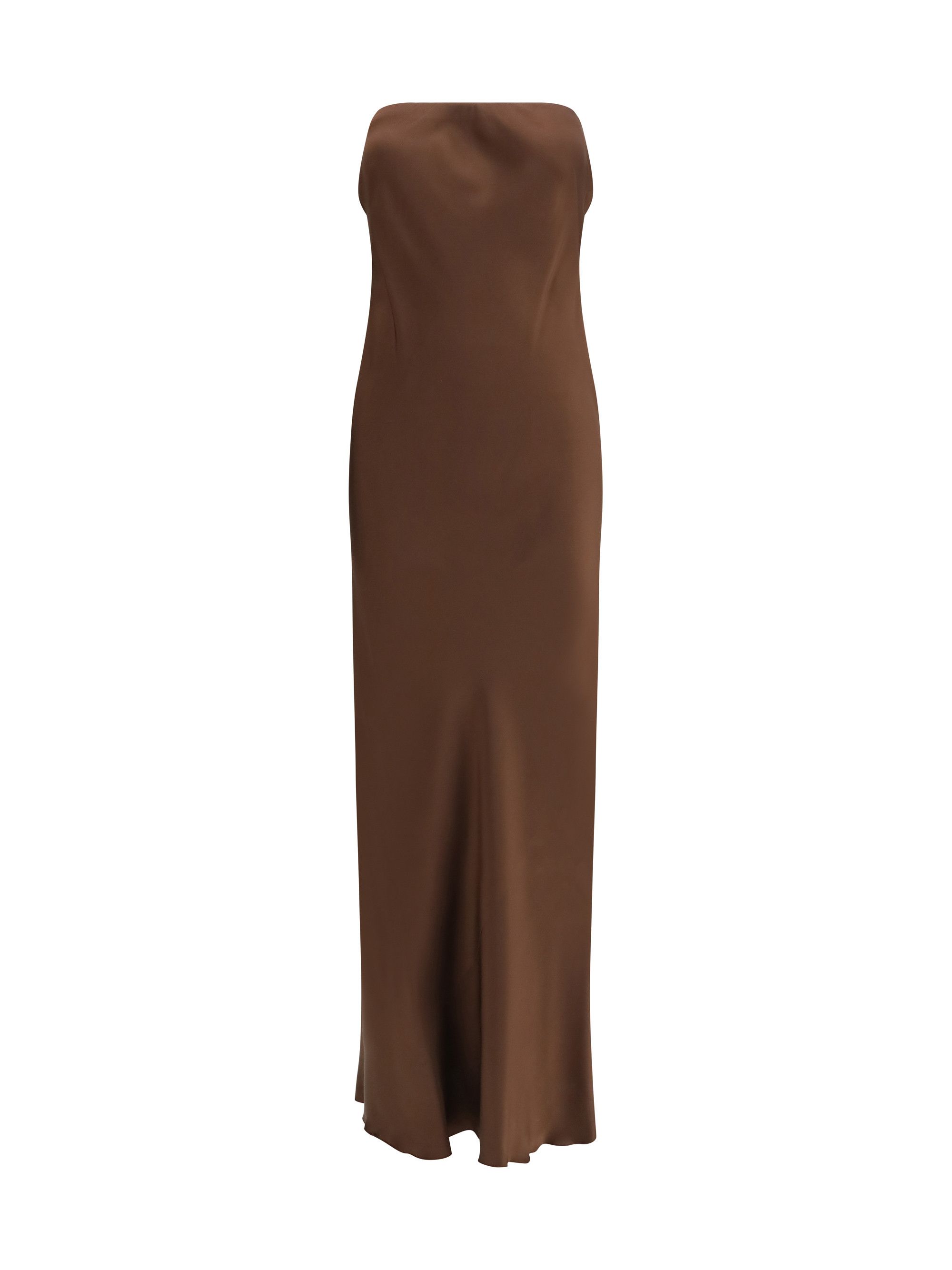 Envers satin Column Dress