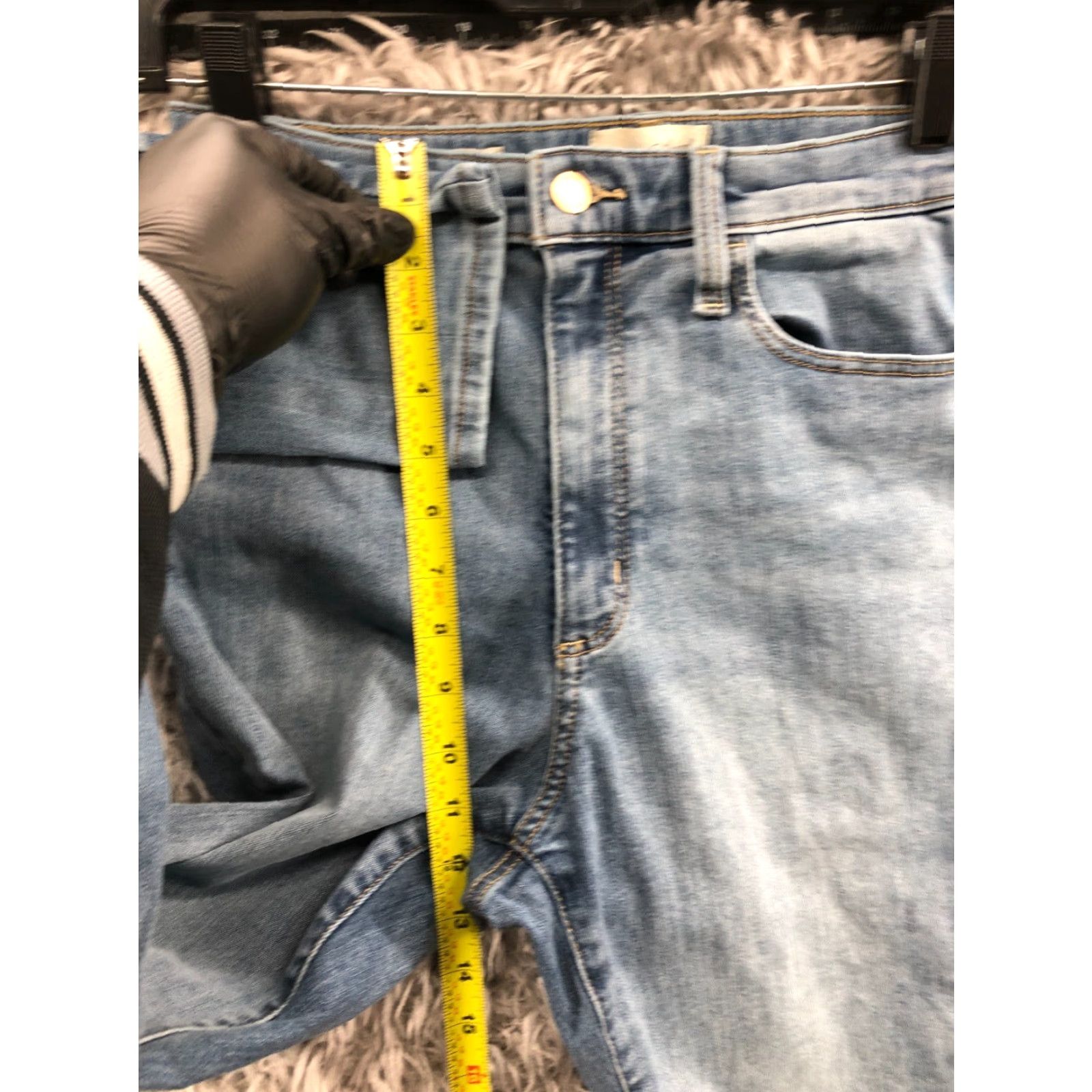 Vintage Universal Thread High Rise Skinny Jeans Size 8 Womens Medium Wash Blue Regular Womens Jeans Size 30" / US 8 / IT 44 - 4 Thumbnail