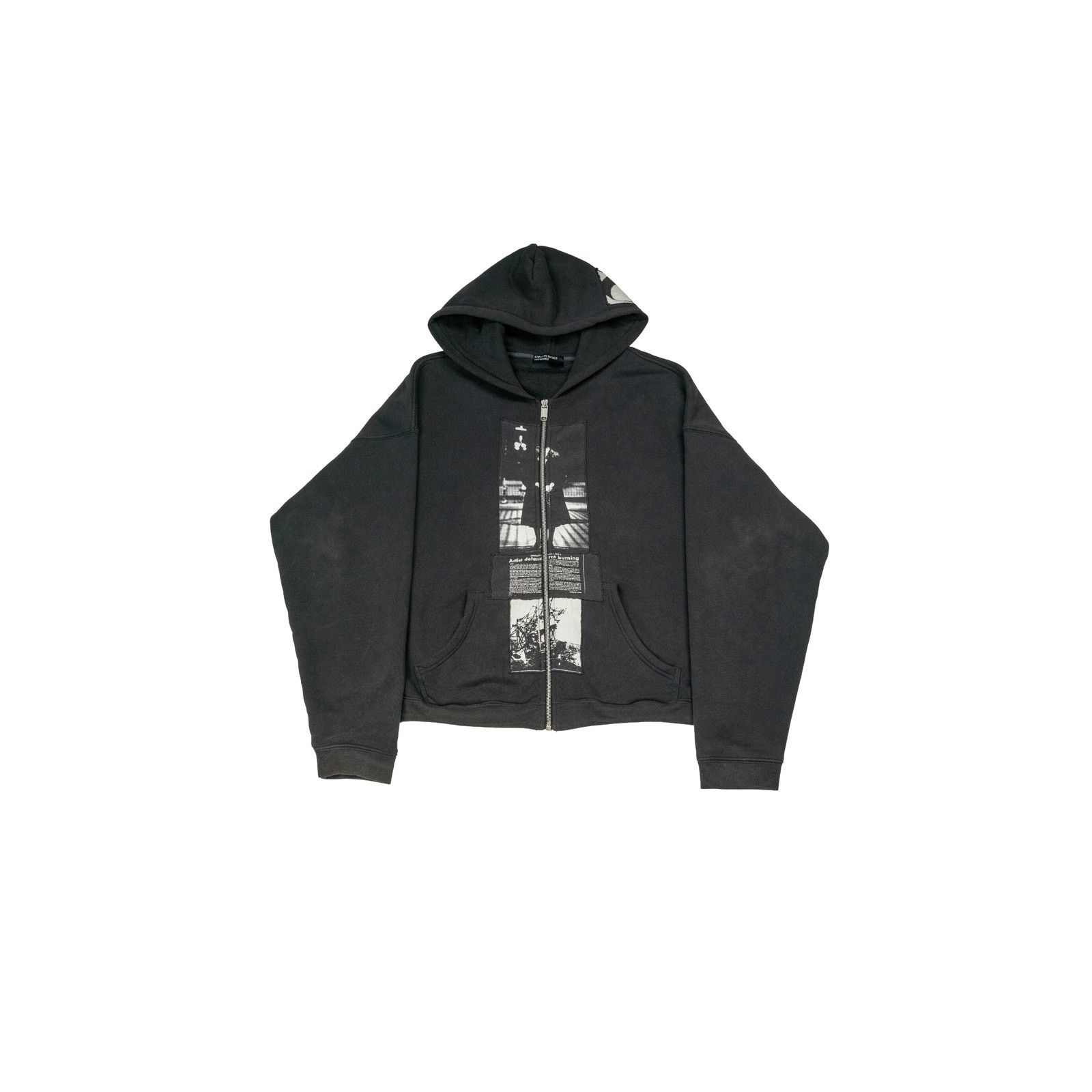 Enfants Riches Deprimes Artist Defends Baggy Assemblage Zip Up Hoodie Size US XL / EU 56 / 4 - 1 Thumbnail