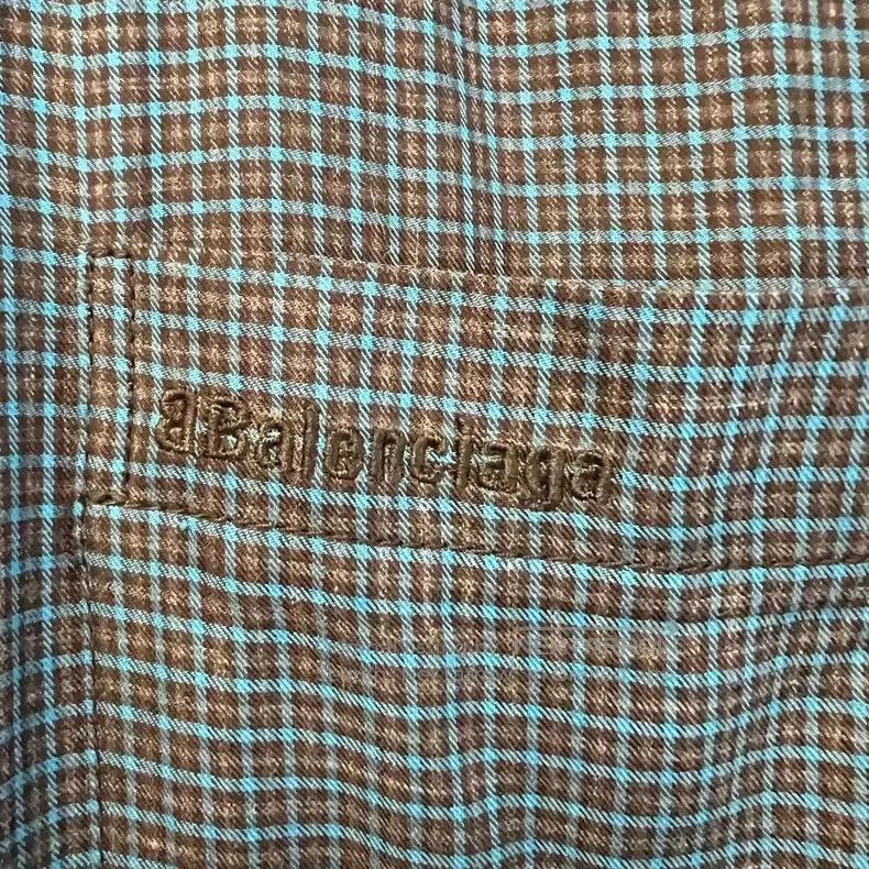 Balenciaga Balenciaga Checked Cotton Shirt Jacket. Size US XS / EU 42 / 0 - 4 Thumbnail