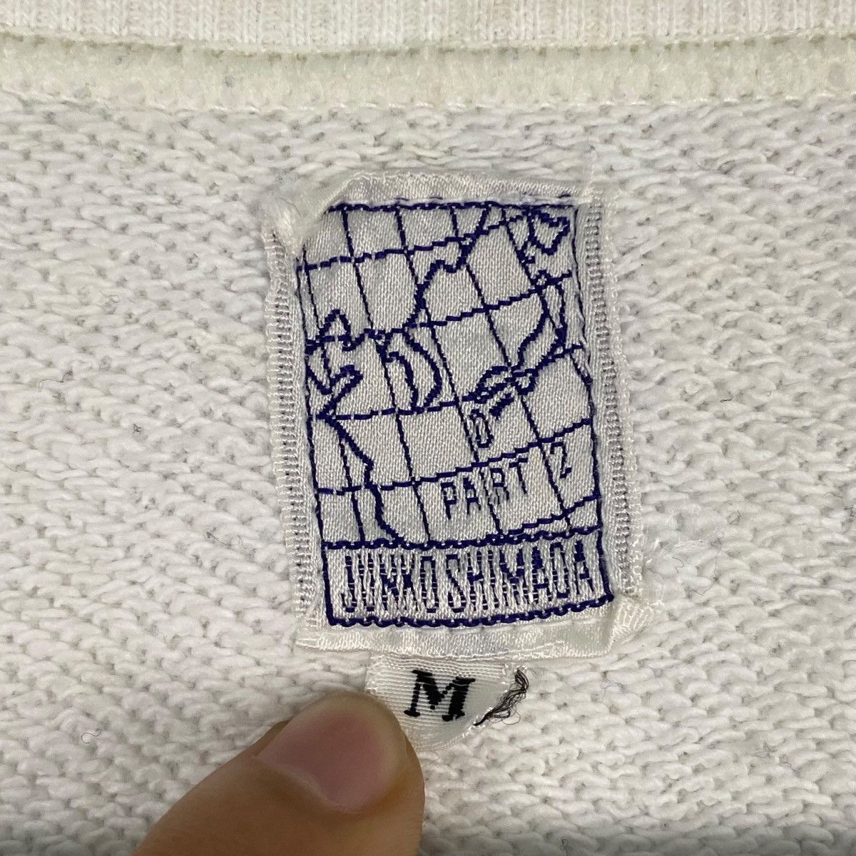 Other Vintage Junko Shimada Printed Crewneck Sweatshirt White Size US M / EU 48-50 / 2 - 9 Thumbnail