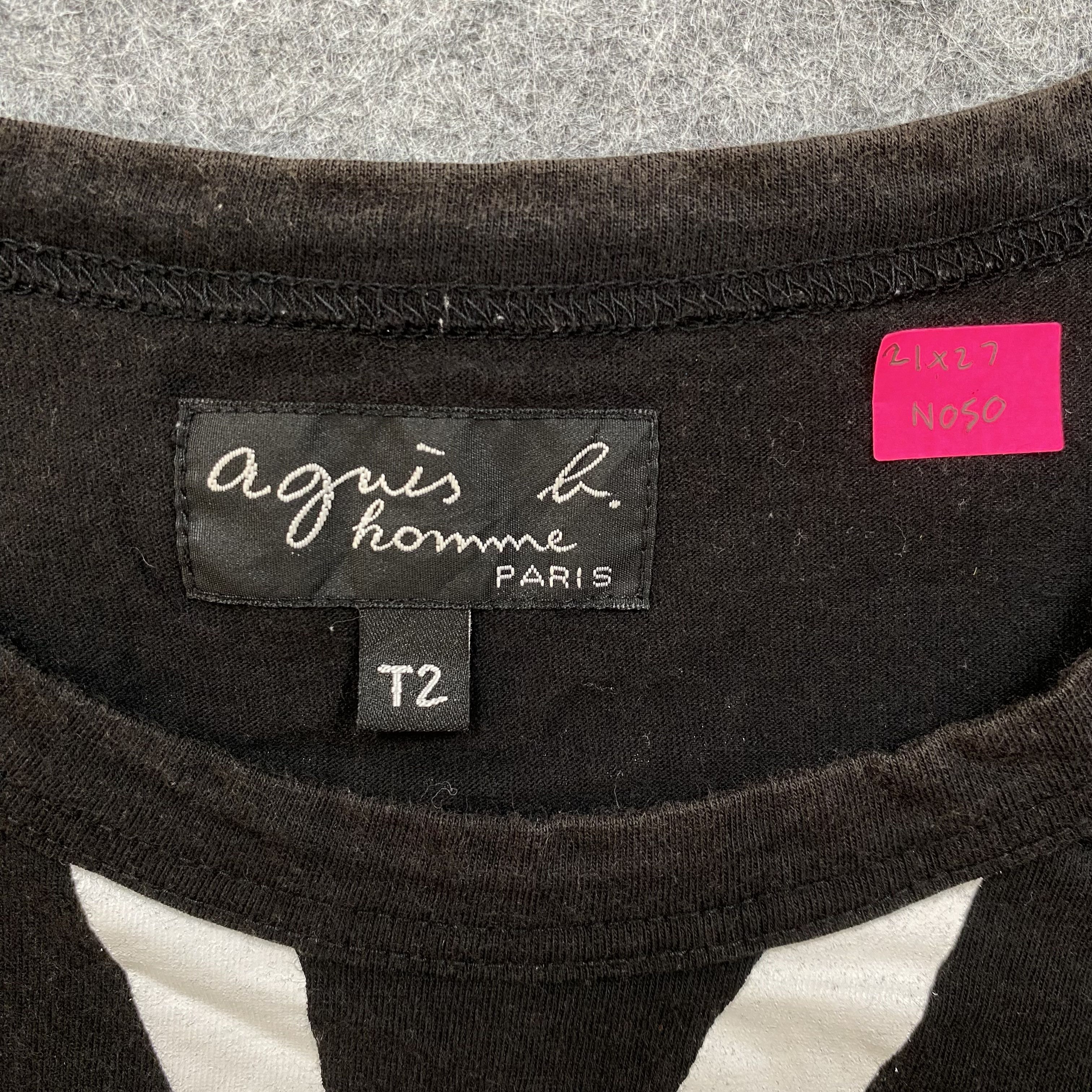 agnes b. Vintage agnes.b sun faded tshirt-N050 Size US M / EU 48-50 / 2 - 6 Thumbnail