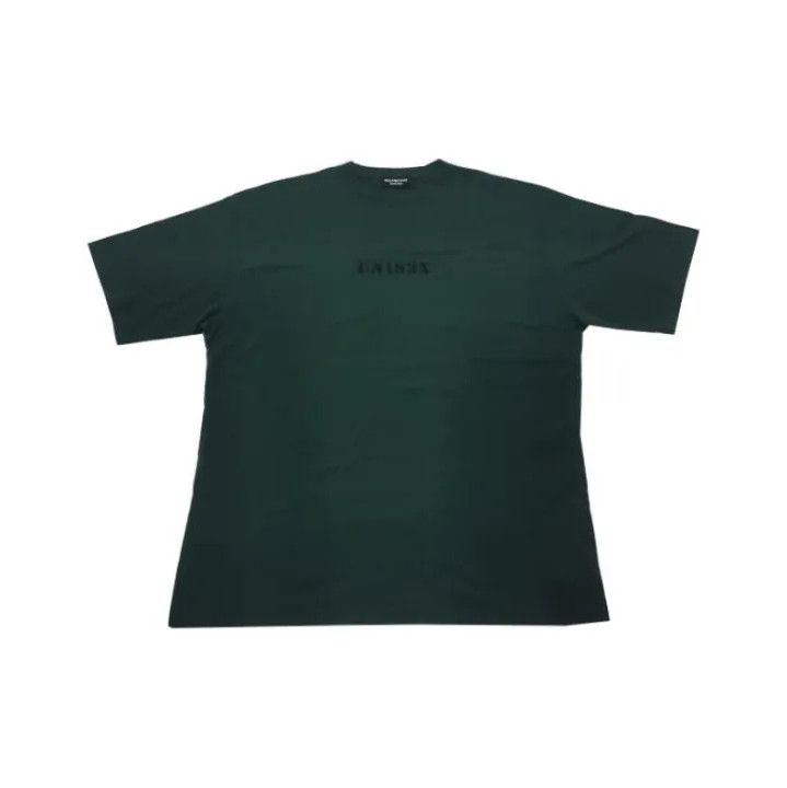 Balenciaga Balenciaga Green Logo Short Sleeve T-Shirt Size US XS / EU 42 / 0 - 1 Thumbnail