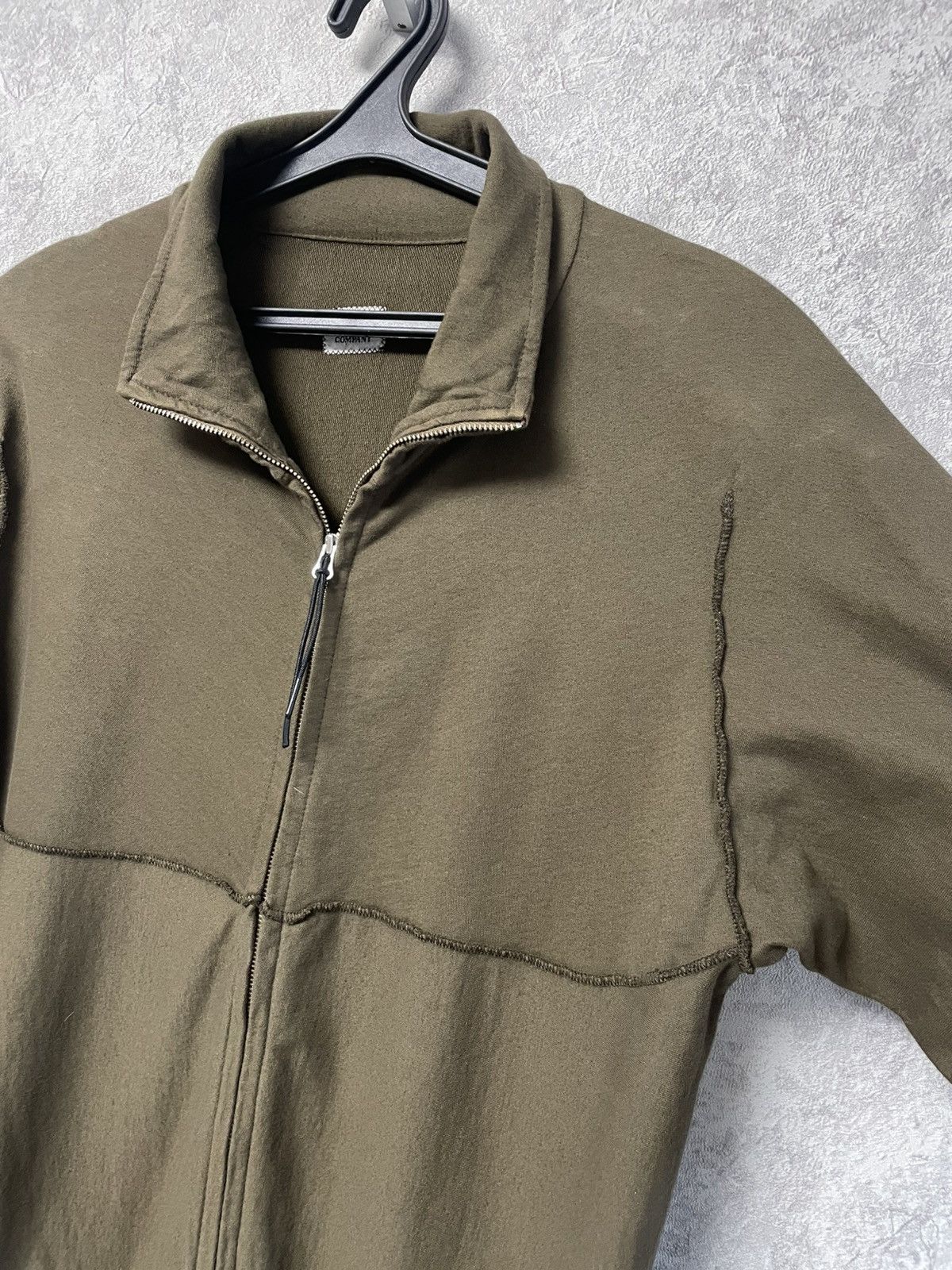 C.P. Company Vintage Style C.P. Company Olive Sweatshirt Zip Jacket Size US L / EU 52-54 / 3 - 7 Thumbnail