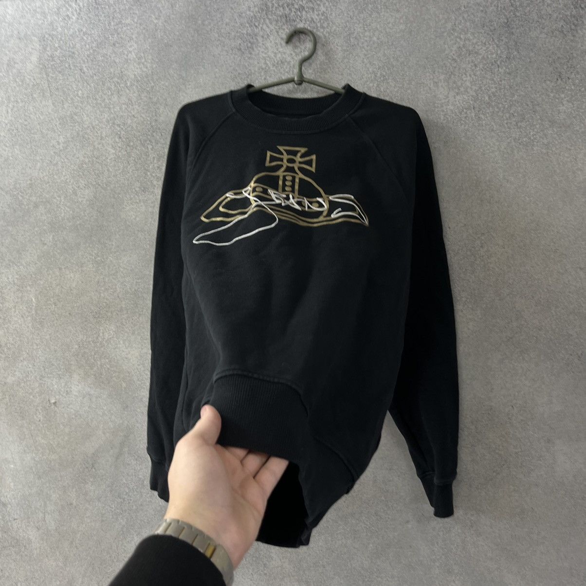 Vivienne Westwood Vivienne Westwood Sweatshirt big Logo Vintage Size US S / EU 44-46 / 1 - 5 Thumbnail