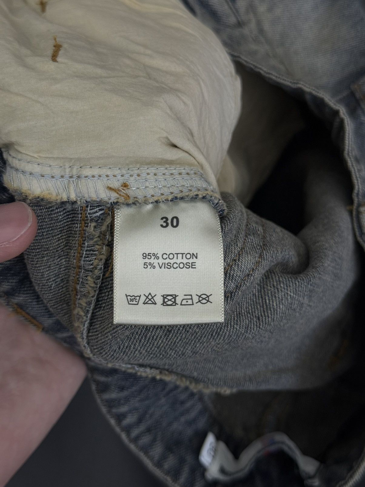 Vale Valley Vale Blue Denim Star Shorts Size 30 (NEW) Size US 30 / EU 46 - 10 Thumbnail