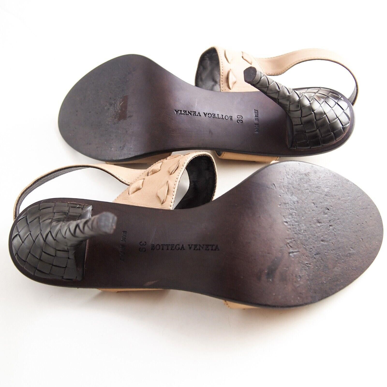 Bottega Veneta Bottega Veneta Strappy Sandals Beige Leather US 9 EU 39 Size US 9 / IT 39 - 7 Thumbnail
