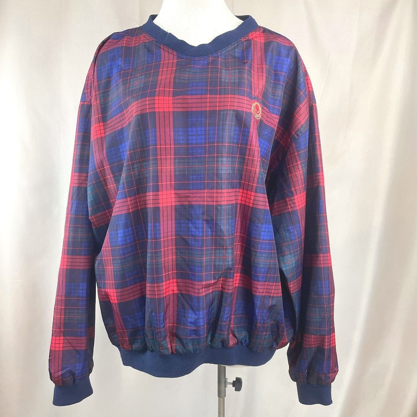 Twenty × Wrangler Vintage 90s Mens (XL) TWENTY X WRANGLER Pullover Windbreaker Size US XL / EU 56 / 4 - 1 Thumbnail