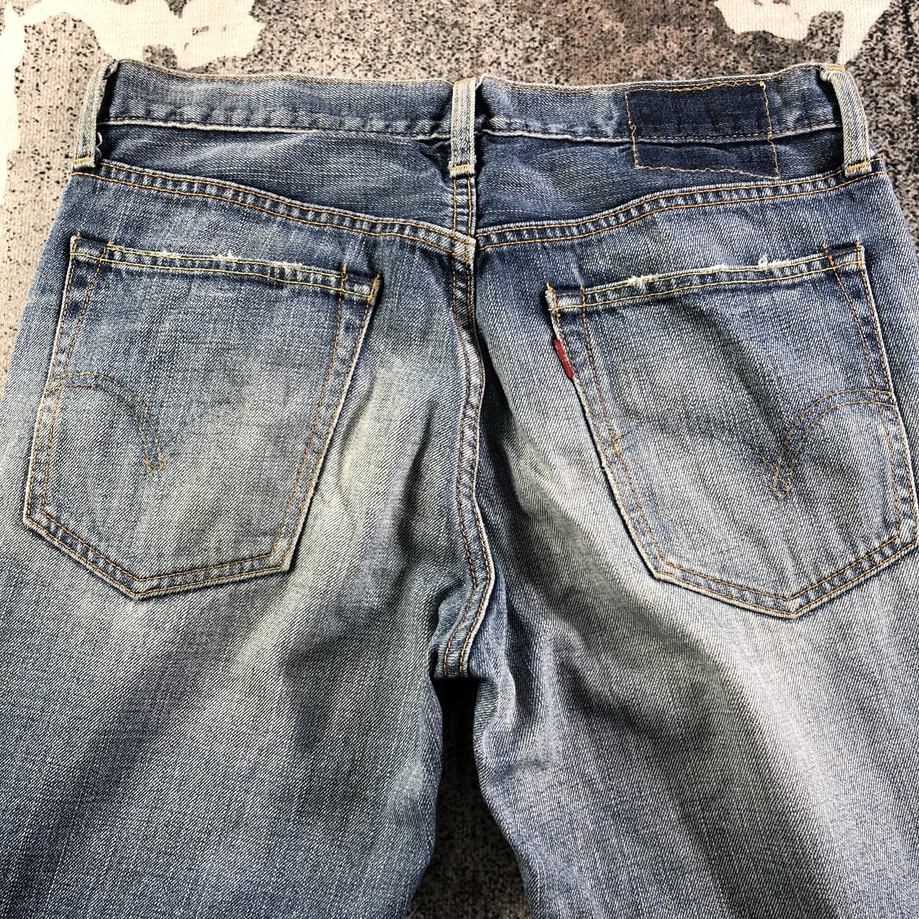 Levi's Vintage Levis 517 Jeans Distress Denim KJ2227 Size US 31 - 4 Thumbnail