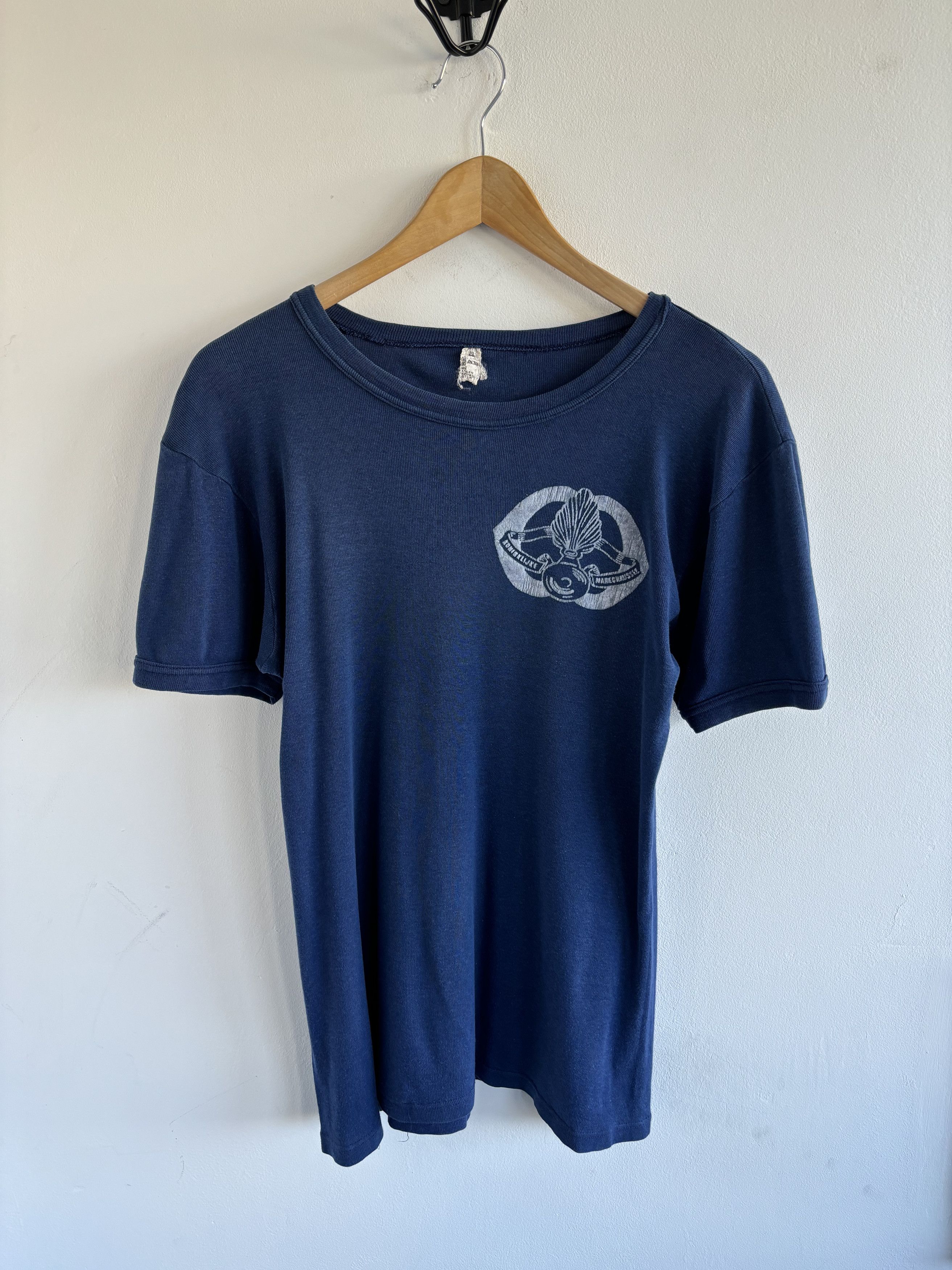 Vintage Vintage Blank Military Blue Tee Size US M / EU 48-50 / 2 - 1 Thumbnail