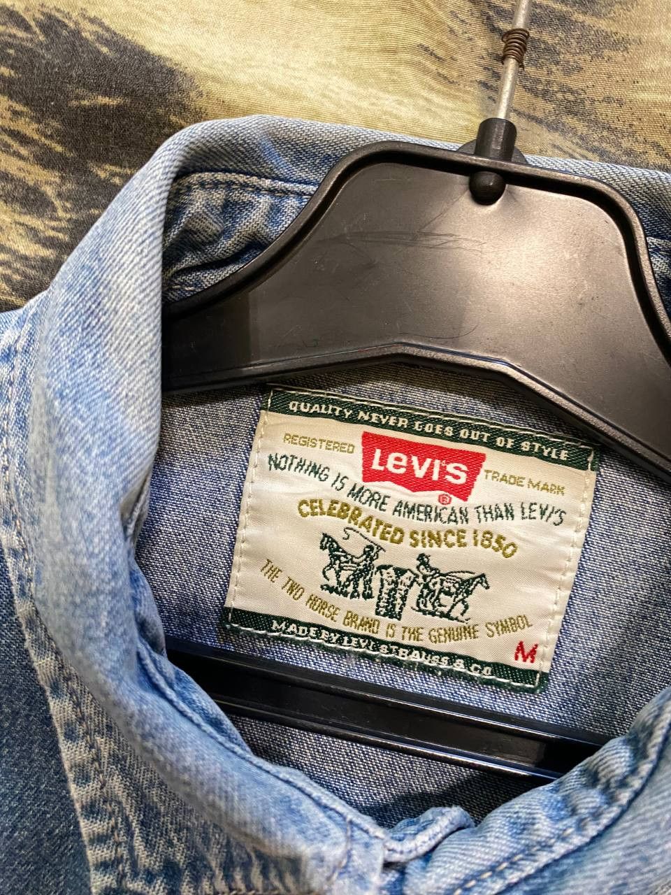 Levi's vintage denim jacket Levi's Y2K blue Size US M / EU 48-50 / 2 - 2 Thumbnail