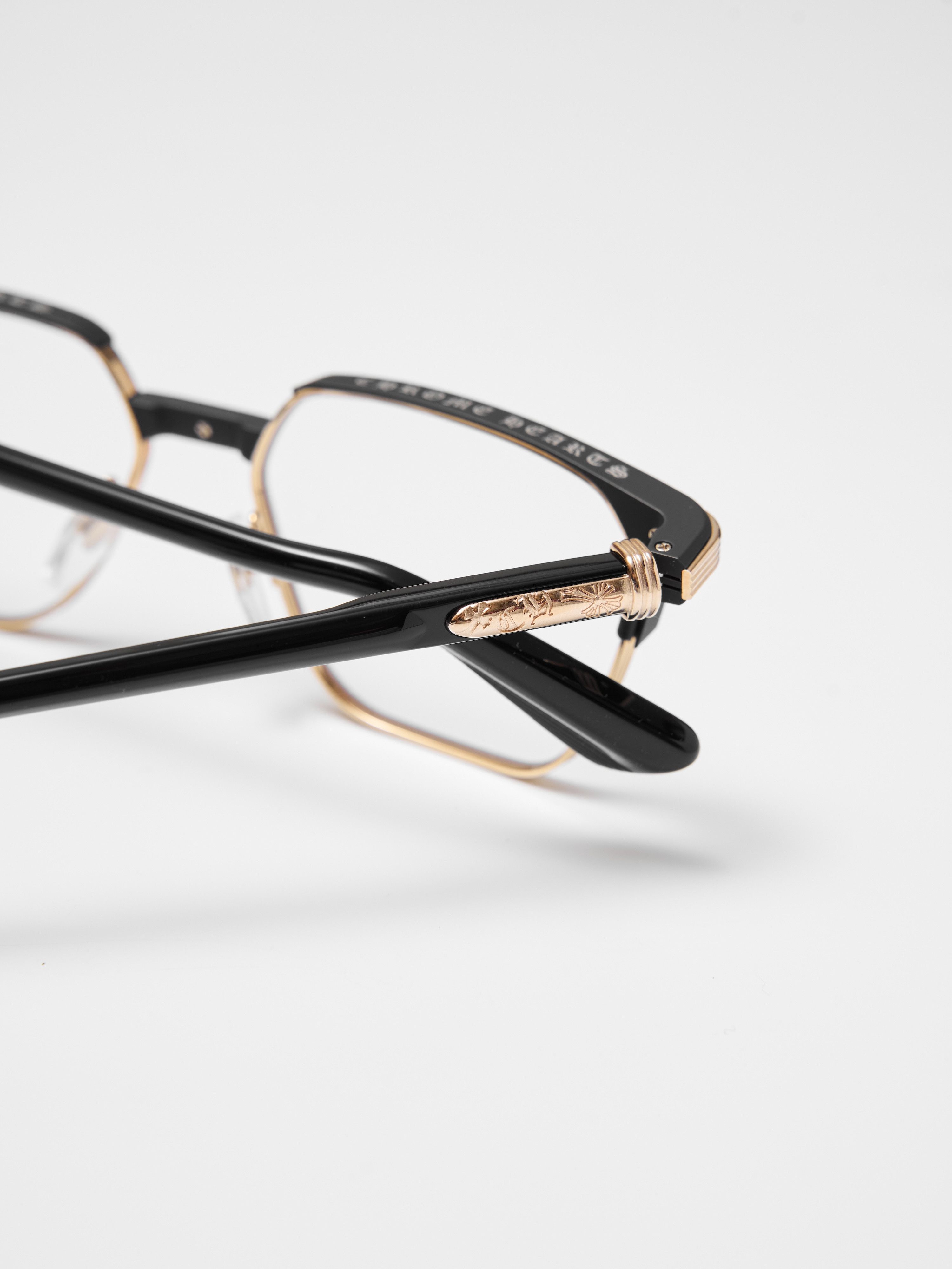 Chrome Hearts CHROME HEARTS BLAZIN MATTE BLACK/GOLD PLATED Size ONE SIZE - 5 Thumbnail