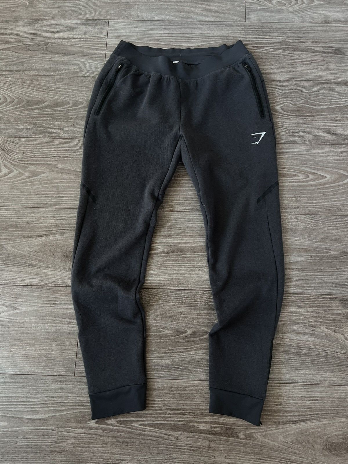 Gymshark ‼️Gymshark Print Logo New Collection Straight Joggers‼️ Size US 31 - 1 Thumbnail