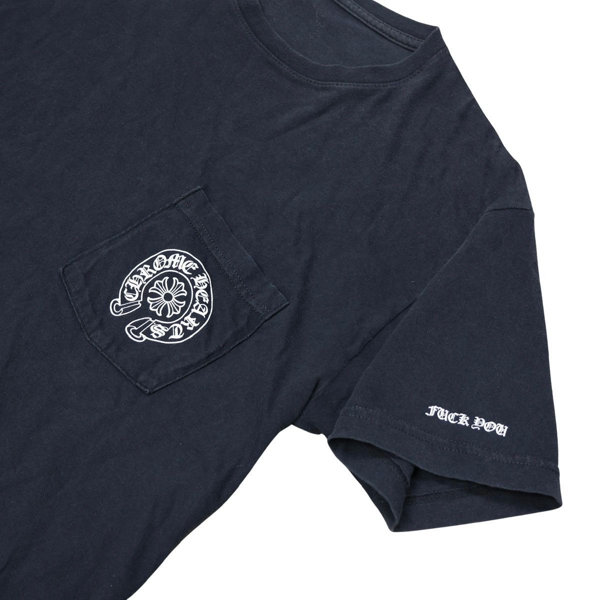 Chrome Hearts Chrome Hearts Paris Exclusive Horseshoe Pocket Tee Size US L / EU 52-54 / 3 - 3 Thumbnail
