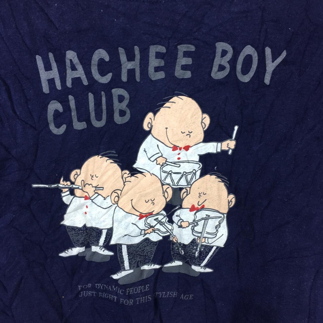 Vintage Vtg HACHEE BOY Anime Band Symphony Japan Size US M / EU 48-50 / 2 - 2 Thumbnail