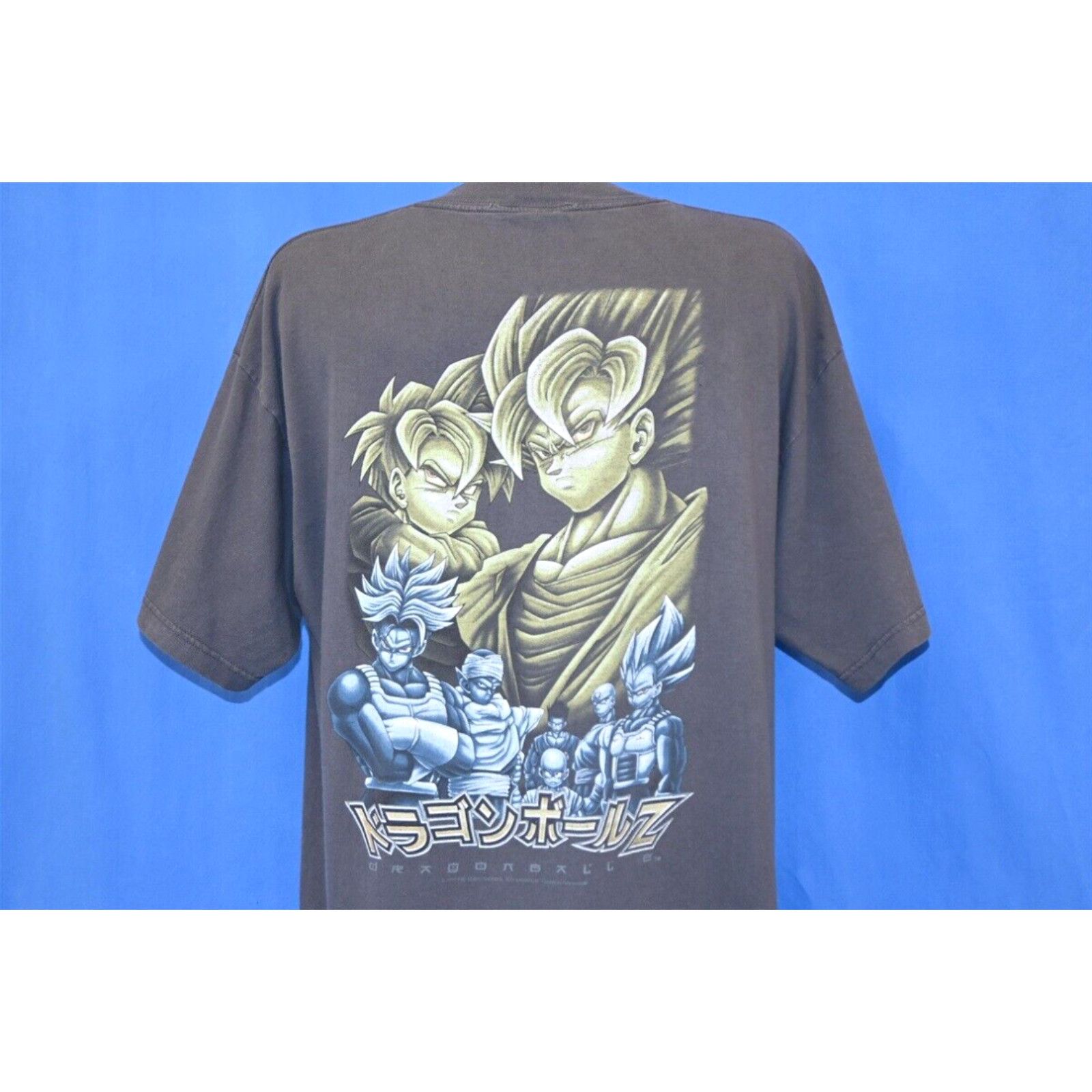 Image of Vintage 90's Dragon Ball Z Origin Of Majin Buu Manga Comics Anime Film T-Shirt XL in White, Men's