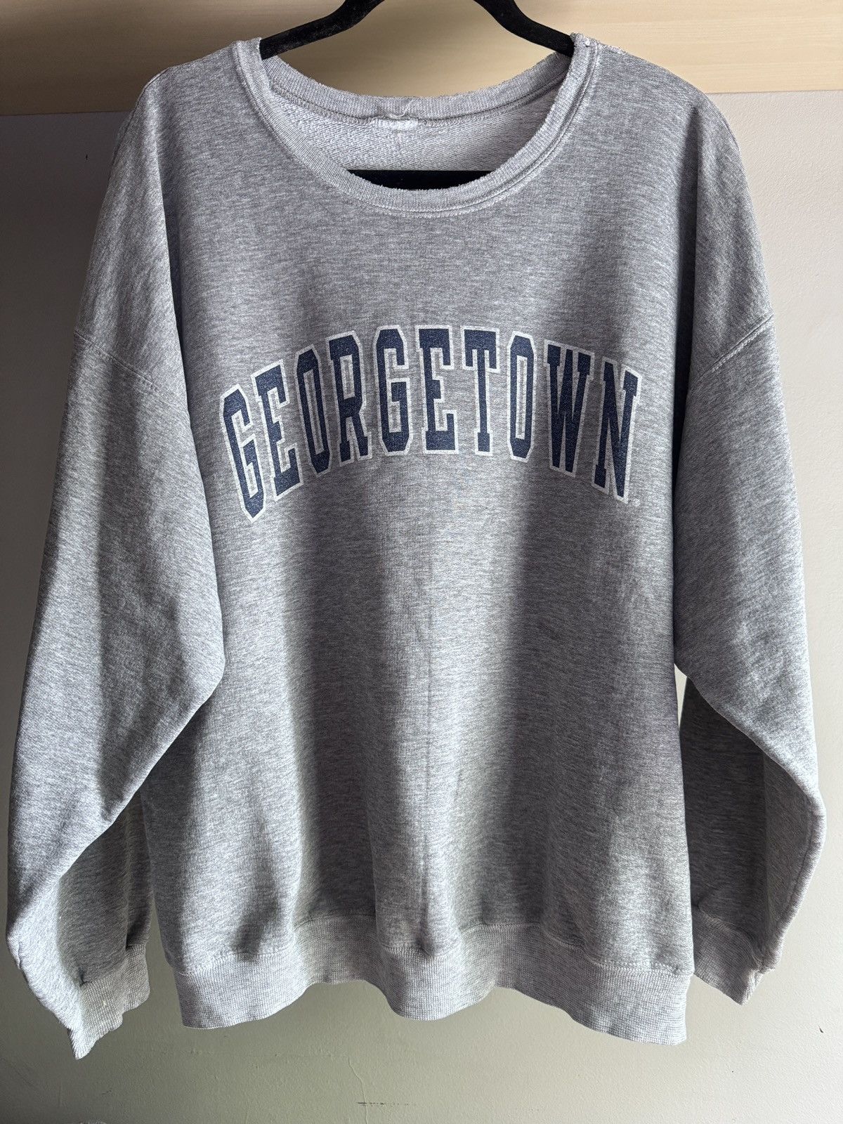 Vintage Vintage Georgetown Crewneck Sweatshirt Size US L / EU 52-54 / 3 - 1 Thumbnail
