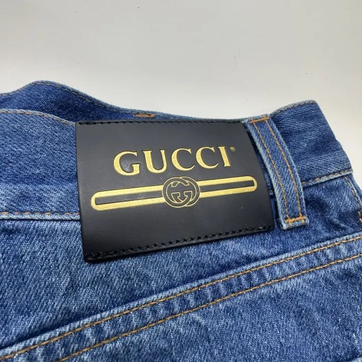 Gucci Gucci x Donald Duck Waist Denim Shorts-2507 Size 25" / US 0 / IT 36 - 6 Thumbnail
