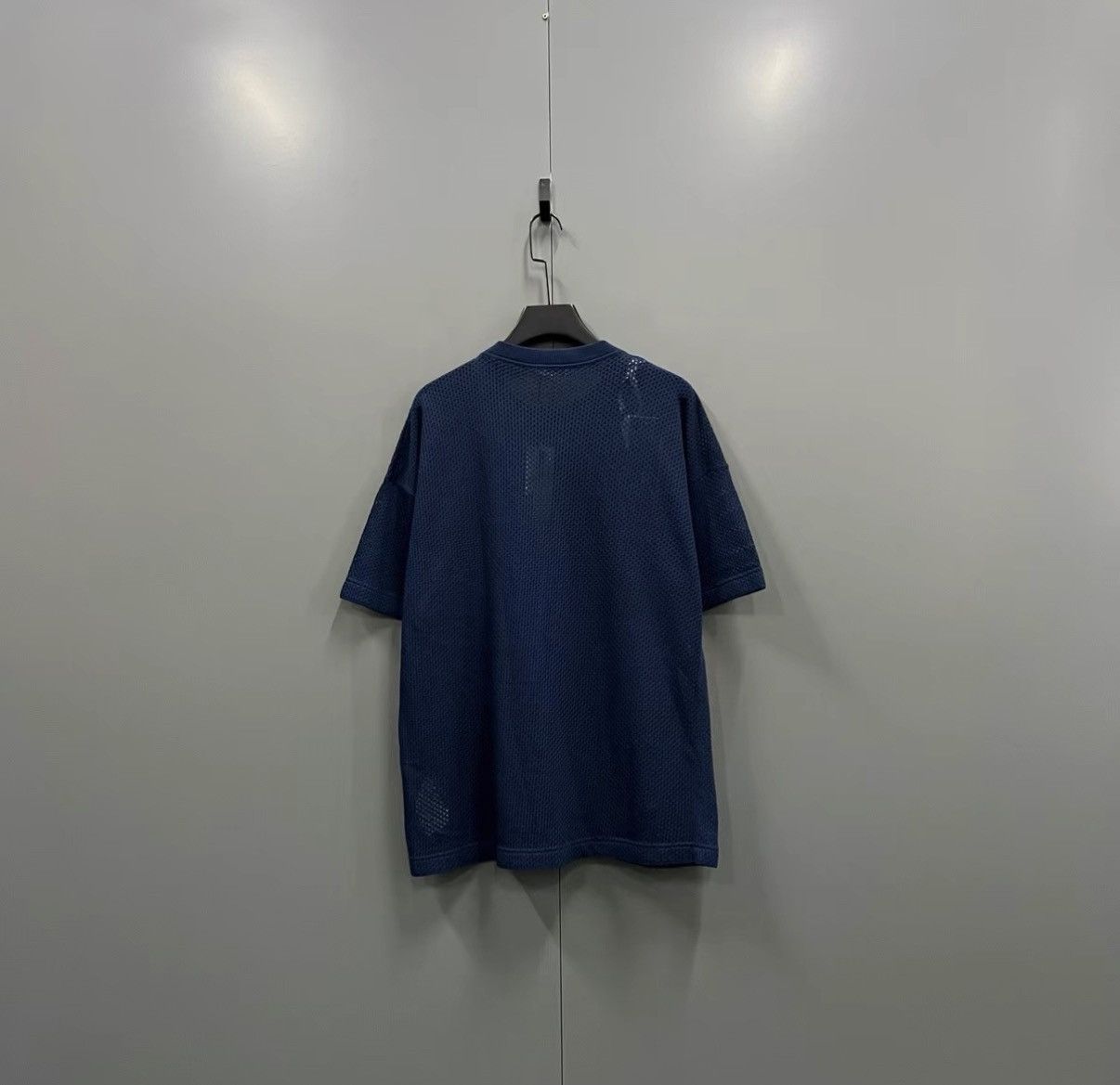 Dior Dior × Parley Navy Hollow Out Sheer Short Sleeve Top J41 Size US M / EU 48-50 / 2 - 2 Thumbnail