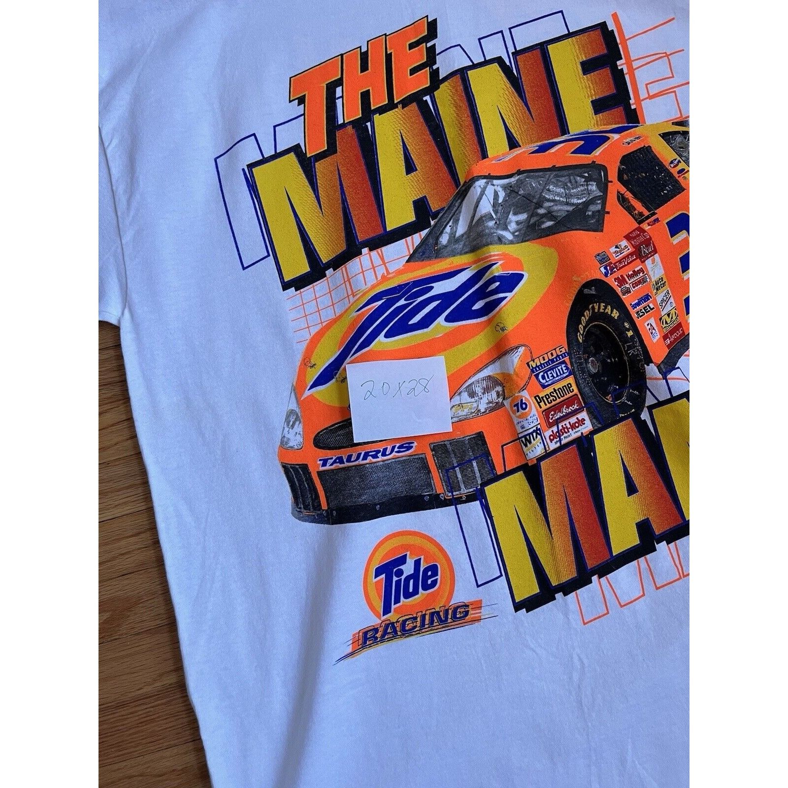 NASCAR NEW VINTAGE NASCAR RACING RICKY CRAVEN #32 TIDE T SIZE L Y2K Size US L / EU 52-54 / 3 - 8 Thumbnail