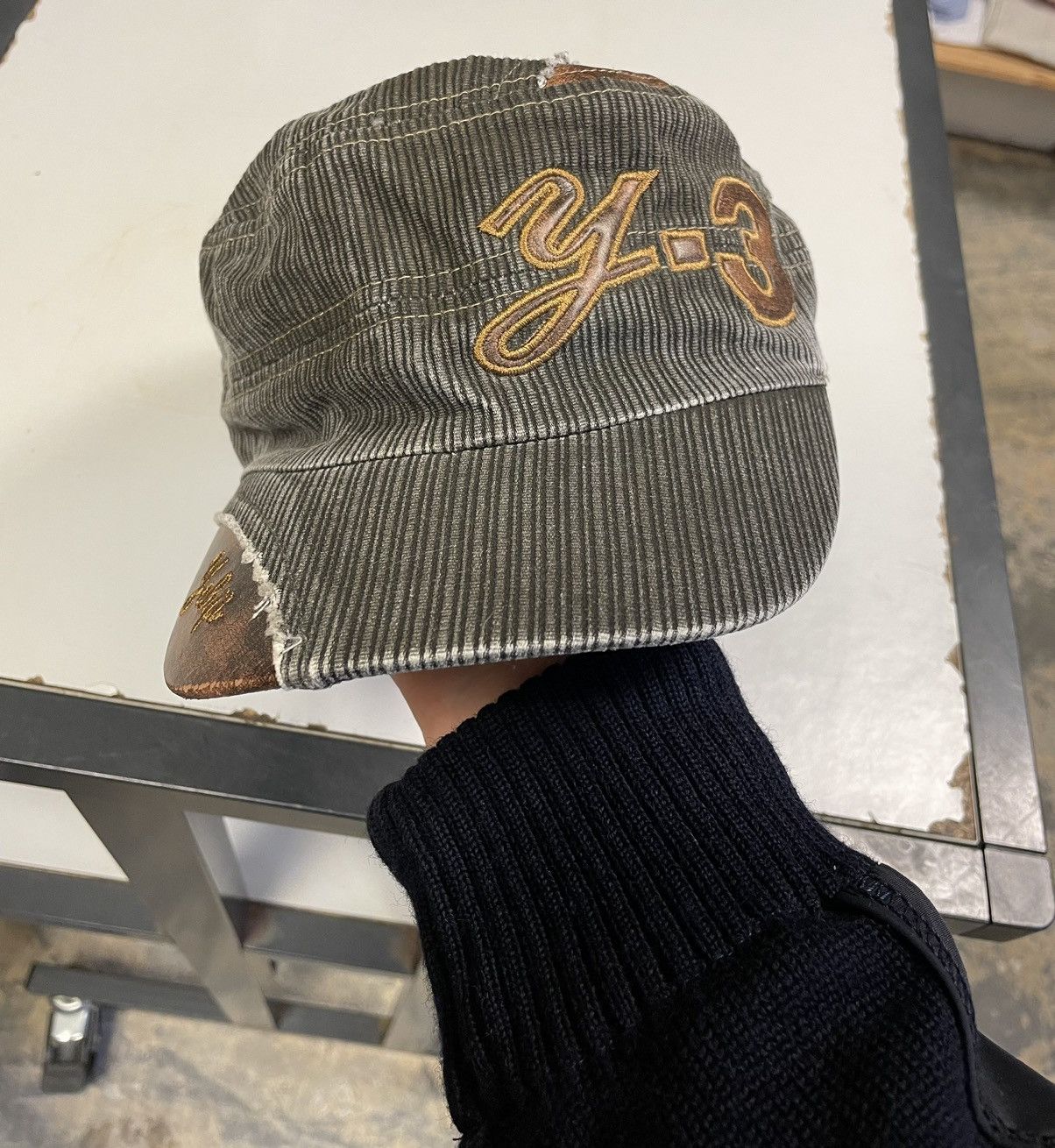 Yohji Yamamoto Yohji Yamamoto Y3 | Military Hat Size ONE SIZE - 1 Thumbnail