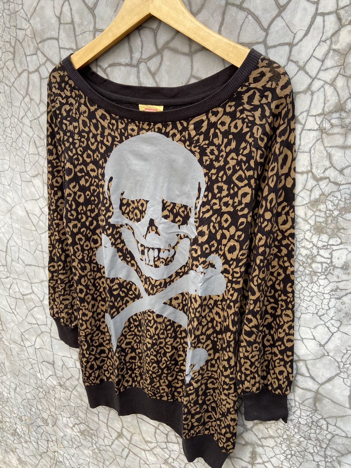 If Six Was Nine × Japanese Brand × Le Grande Bleu (L.G.B.) 2000s Superlovers Vkei Japan Punk Skulls Harajuku Longsleeve Size US M / EU 48-50 / 2 - 4 Thumbnail