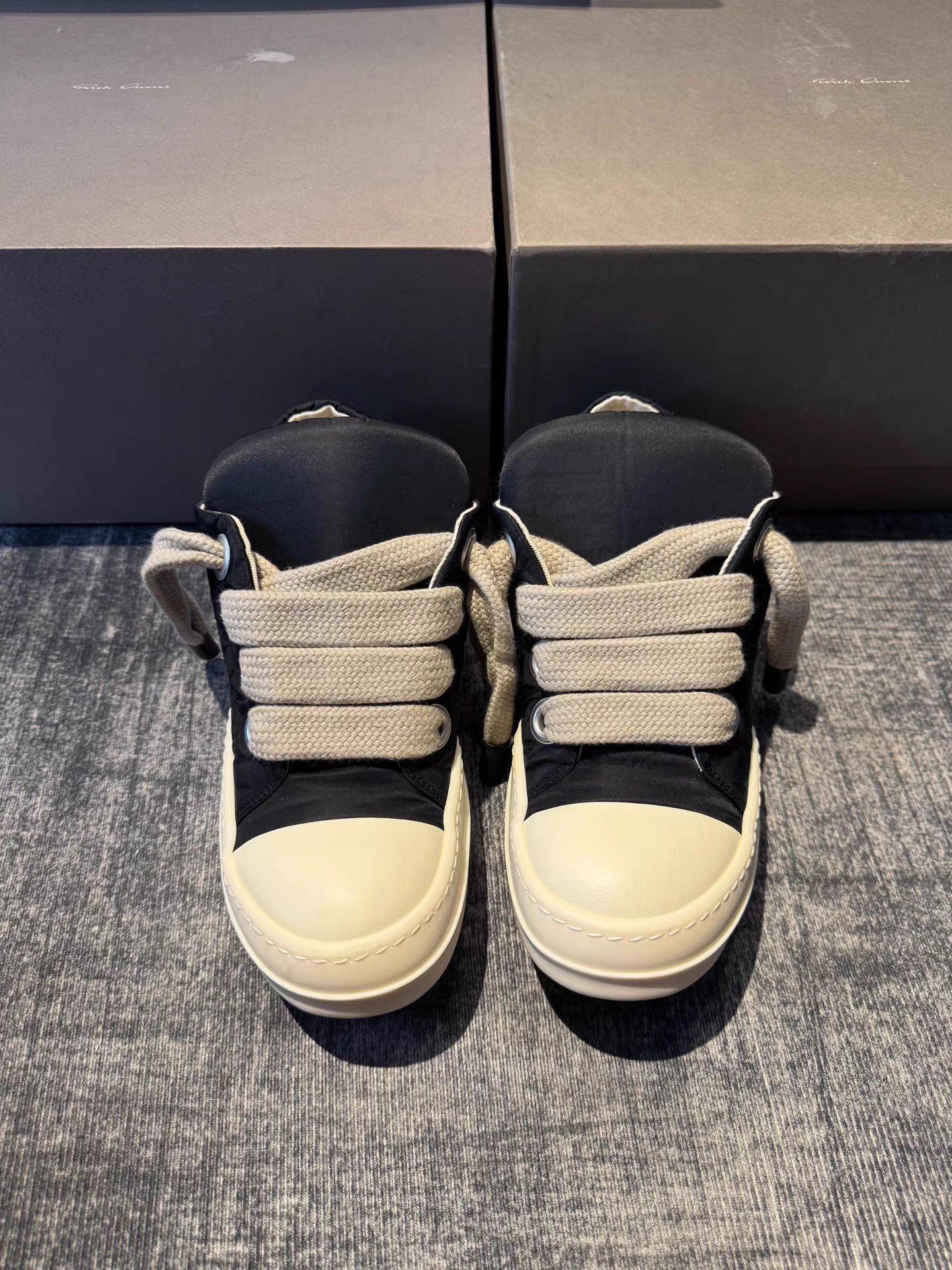 Rick Owens Rick Owens Drkshdw "Pudding" chunky Converse sneakers Size US 8 / IT 38 - 5 Thumbnail