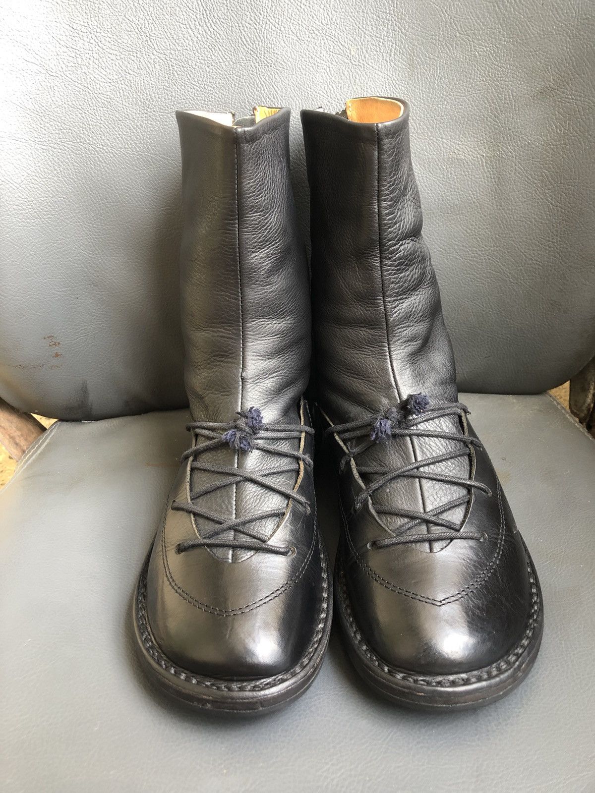 Trippen Trippen Black Calfskin Leather Women’s Boots Size 36 Size US 6.5 / IT 36.5 - 2 Thumbnail
