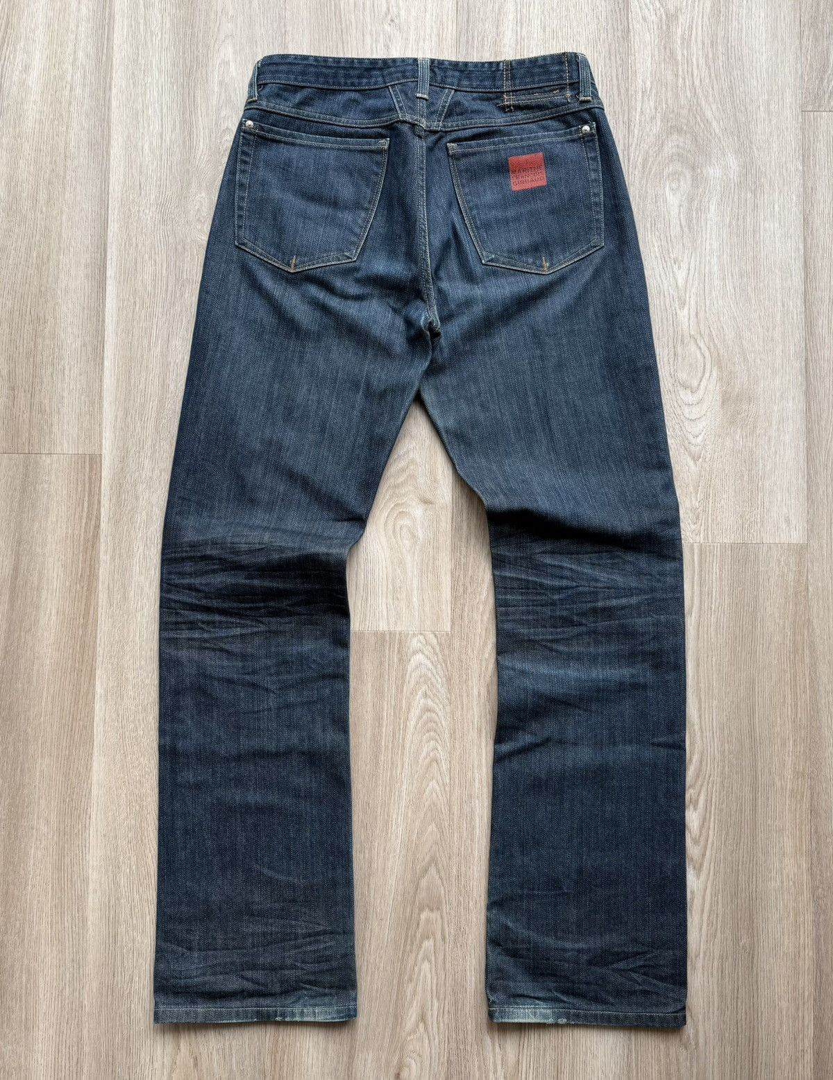 Marithe + Francois Girbaud Marithe Francois Girbaud Blue Jeans Avant Garde Pants Size US 31 - 9 Thumbnail