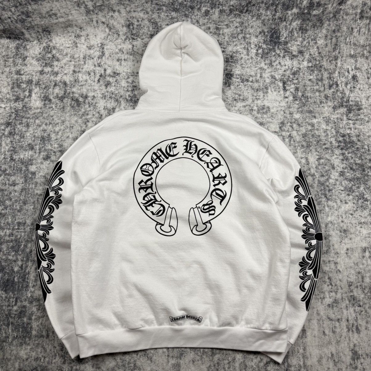 Chrome Hearts Chrome Hearts Horseshoe Floral ‘White’ Hoodie Size US L / EU 52-54 / 3 - 5 Thumbnail