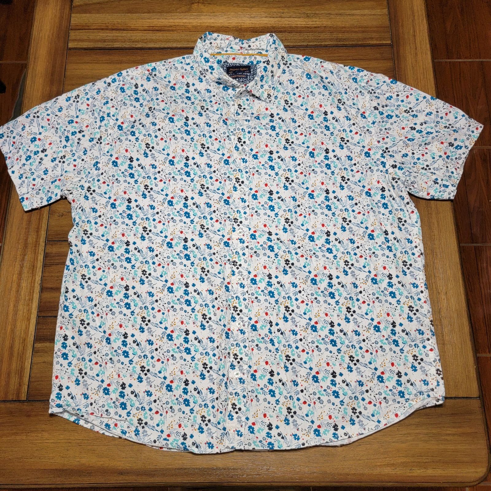 Other Gentlemen's Outfitters Full Button Floral Shirt - Size 2XL Size US XXL / EU 58 / 5 - 1 Thumbnail