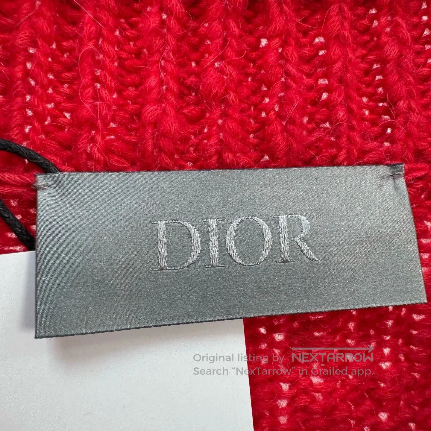 Dior dior embroidered dinosaur destruction sweater. Size US L / EU 52-54 / 3 - 5 Thumbnail