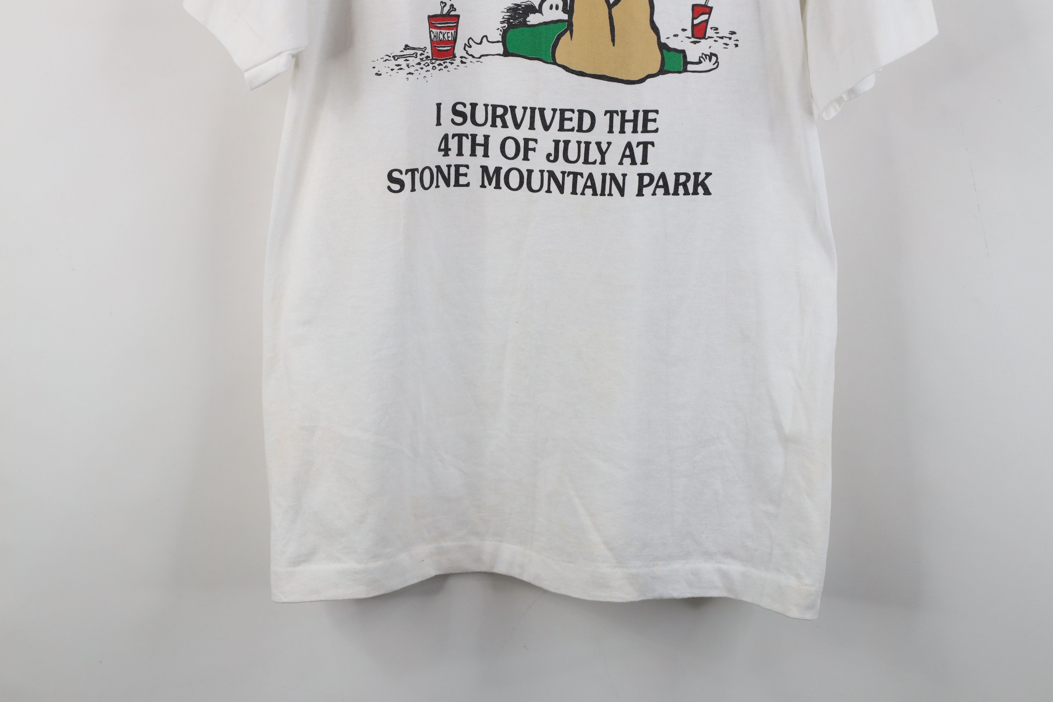 Vintage Vintage 80s 90s Mountain Park Utah Short Sleeve T-Shirt USA Size US XL / EU 56 / 4 - 3 Thumbnail