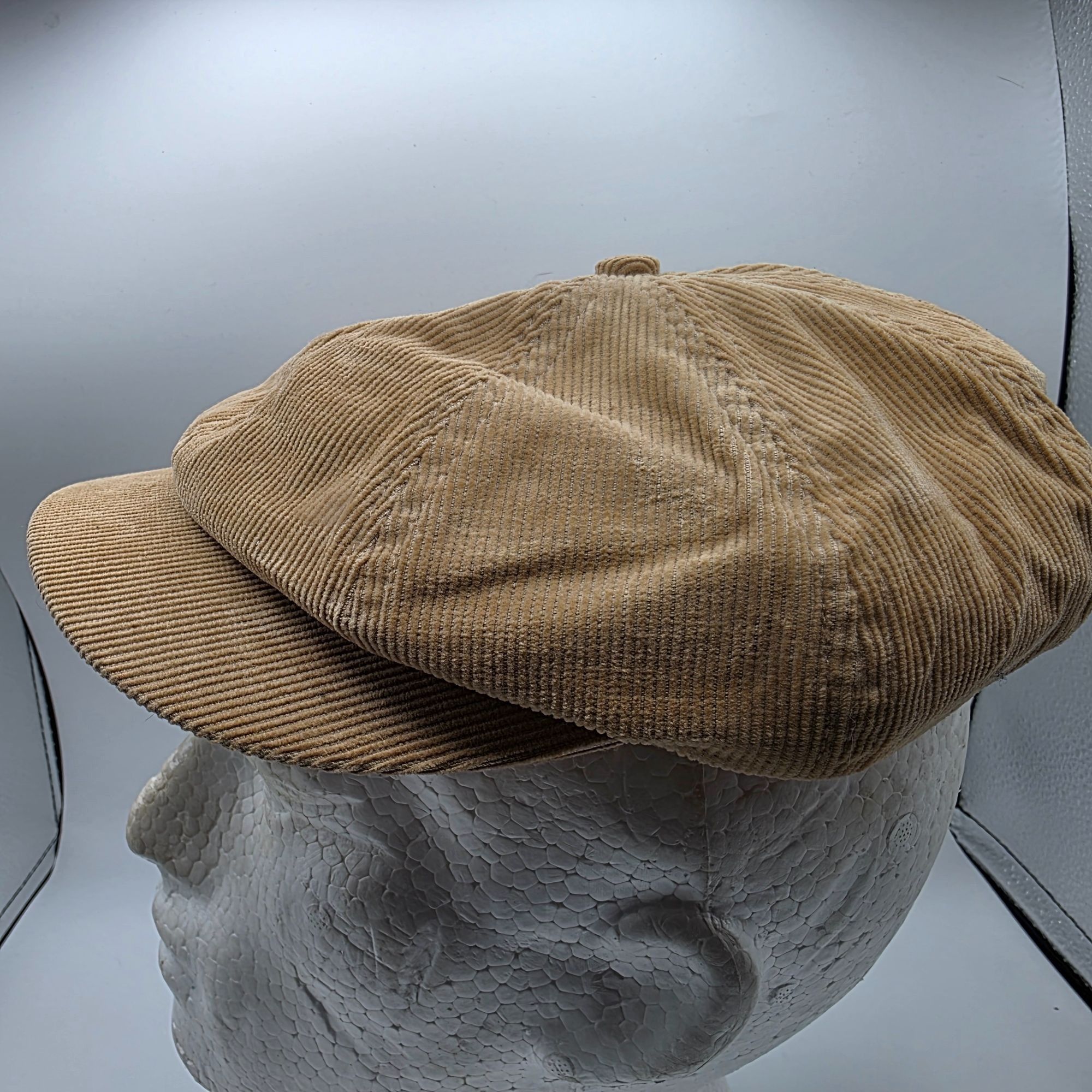 Aeropostale Aeropostale Corduroy Brown Newsboy Caddy Hat Cap Casual Spor Size ONE SIZE - 2 Thumbnail
