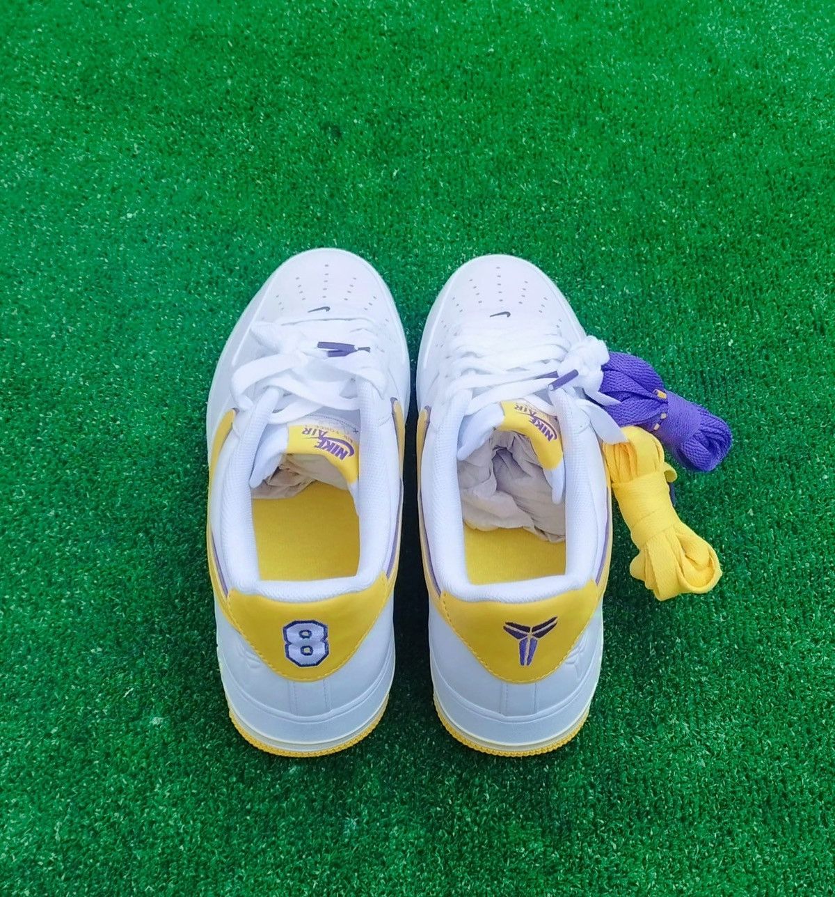 Nike Shoes Kobe Bryant x Nike Air Force 1 Low Size US 10 / EU 43 - 5 Thumbnail
